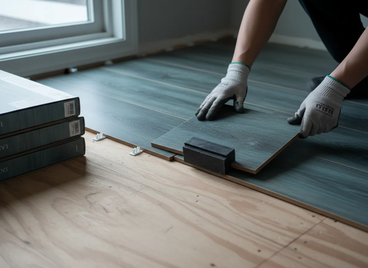 Luxury Vinyl Plank Installation company in Waukomis, OK
